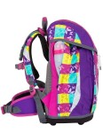 Bagmaster POLO 7 A školní batoh / aktovka - barevný motýl