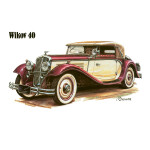 Kalendář 2024 poznámkový: Classic Cars - Václav Zapadlík,, 30 × 30 cm