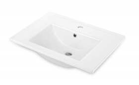 DEANTE - Floxs bílá - Keramické umyvadlo, vsazené - 60 cm CDI_6U6M