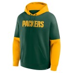 Fanatics Pánská mikina Green Bay Packers NFL Helmet Hoodie Velikost: M