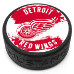 Mustang Puk Detroit Red Wings NHL Splash