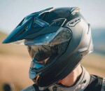 Adventure helma Nexx Y.Travl Plain black MT - M / černá