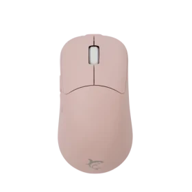 White Shark AERO růžová / Herní bezdrátová myš / optická / 5000 DPI / 6 tlačítek / 2.4 GHz / USB (AERO-P)