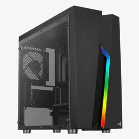 AeroCool Menace Saturn FRGB ML G černá / PC skříň / Midi Tower / ATX / mATX / Mini-ITX / 2x USB 3.0 / bez zdroje (ACCM-PV20013.11)