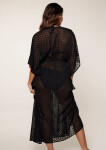 Dámské kimono LingaDore 7721 S/M Černá