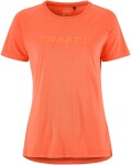 Běžecké tričko CRAFT CORE Essence Logo - růžové Velikost textilu: M