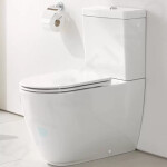 GROHE - Essence WC kombi mísa, rimless, PureGuard, alpská bílá 3957200H