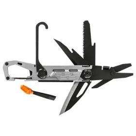 GERBER Stakeout stříbrná / Multitool / 11 nástrojů / 94 g (30-001741)