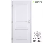 Interiérové dveře Troja plné 80L bílé