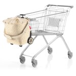 Nákupní košík na kolečkách Reisenthel Carrycruiser Leo vanilla