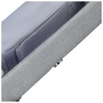 Módní dámské psaníčko Michelle Moon Asiri, stříbrné