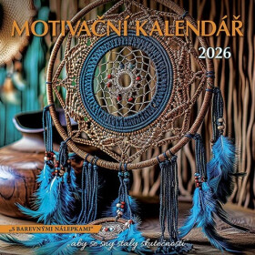 Kalendář 2026 Motivační, nástěnný, 30 x 30 cm