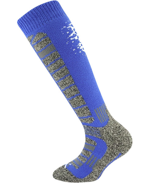 Podkolenky Voxx dětské merino Carving modrá 35-38 EU