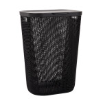 Koš na špinávé prádlo MY MESH antracit, 55 l