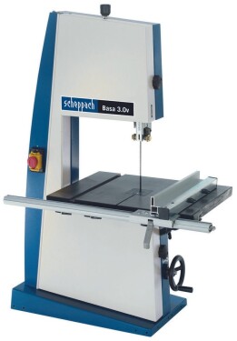 Scheppach Basa 3 / Pásová pila / 800W / řezná výška 205 mm / 370-750m/min / 230V (1901503901)