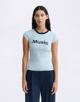 Tričko Thinking MU Mirna T-Shirt WHITE