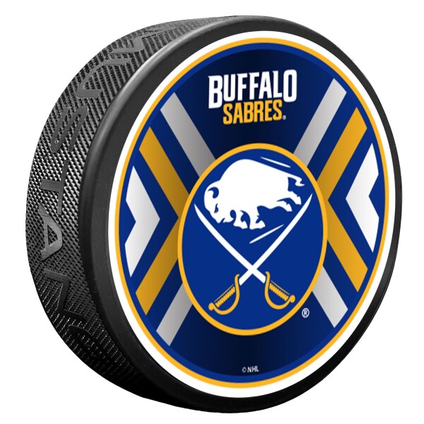 Mustang Puk Buffalo Sabres NHL Double Chevron