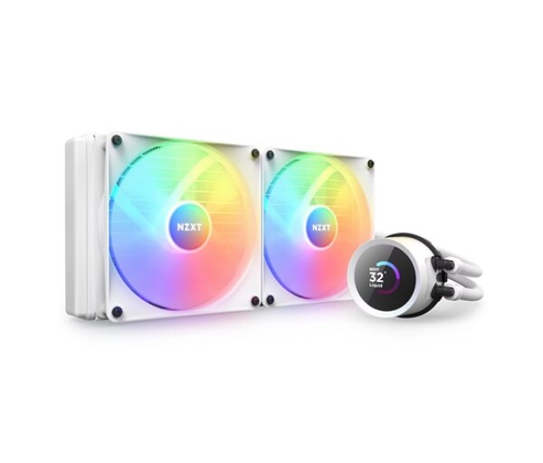 NZXT vodní chladič Kraken 280 RGB / 2x140mm fan / LCD disp. / 6 let / LGA1851 / AM5 EDF_557970