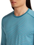ICEBREAKER Mens 200 Oasis LS Crewe, Topaz/Undyed/S (vzorek) velikost: M