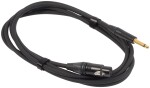 Bespeco Alpha Microphone Cable Neutrik XLR F Jack 3 m