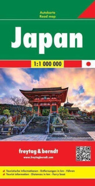AK 197 Japonsko 1:1 000 000 / automapa