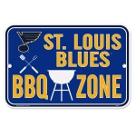 Mustang Cedule St. Louis Blues NHL 10" x 15" BBQ Zone