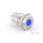 C & K Switches U811J85W3GE223 tlačítko 120 V, 28 V/DC 1 A 1x zap/(zap) červená (š x v) 15.24 mm x 12.70 mm 1 ks Bulk