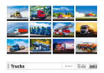 Nástěnný kalendář 2026 Helma - Trucks