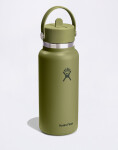 Hydro Flask Wide Mouth with Flex Straw Cap (946 ml) Palmer Green