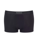 Pánské boxerky EVER Ease Hipster 2P - BLACK - černé 0004 - SLOGGI BLACK L