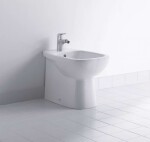 DURAVIT - D-Code Stojící bidet, bílá 22371000002