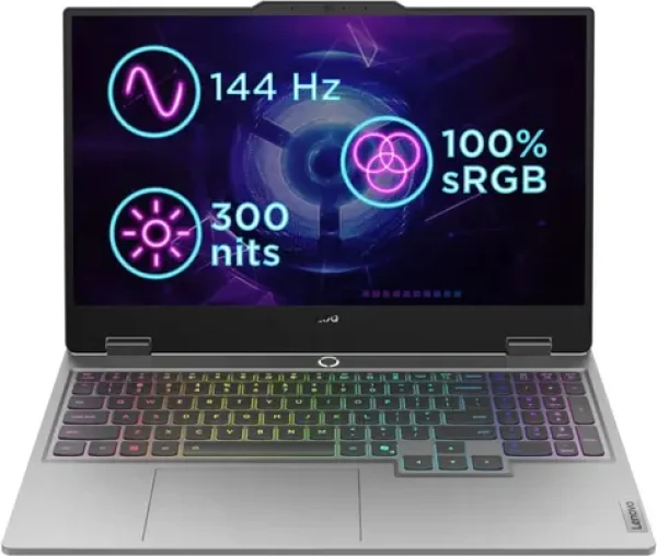 Rozbaleno - Lenovo LOQ 15IRX10 šedá / 15.6" FHD / Intel Core 7-13650HX / 16GB / 512GB SSD / RTX 5060 8GB / W11H ENG / rozbaleno (83JE002LUS)