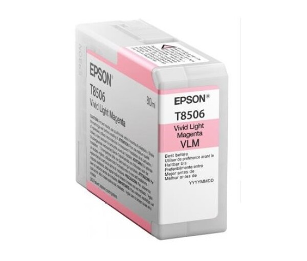 Inkoust EPSON ink bar ULTRACHROME HD "Kosatka" - Light Magenta - T850600 (80 ml) EDF_1188030