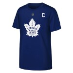 Outerstuff Dětské tričko Auston Matthews #34 Toronto Maple Leafs NHL Flat Captains Name & Number Short Sleeve Cotton Velikost: Dětské XL (170 – 176)