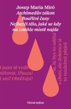 Hry - Archimedův zákon, Bouřlivé časy, Nejhezčí tělo, jaké se kdy na tomhle místě najde