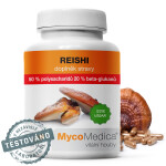 MycoMedica Reishi 50% polysacharidů a 20% betaglukanů - 90 kapslí