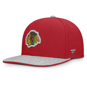 Fanatics Pánská kšiltovka Chicago Blackhawks NHL Loden Structured Adjustable Flat Brim Cap