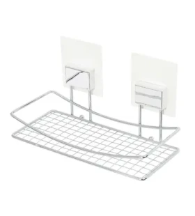 Compactor Bestlock Magic bez vrtání (RAN6856) chrom / Samolepicí police do koupelny (RAN6856)