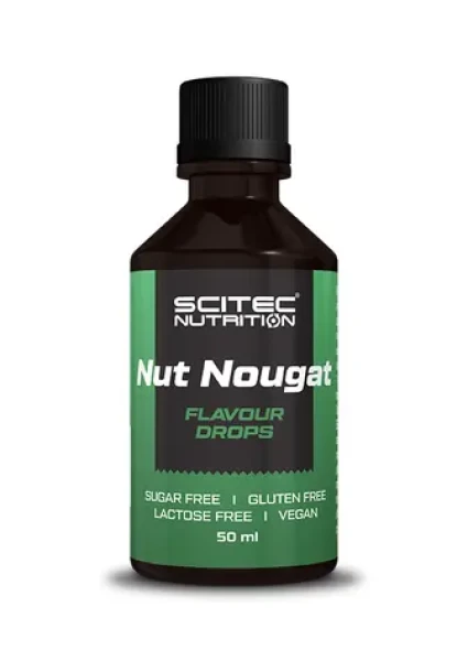 Scitec Nutrition Flavour Drops ořechový nugát 50 ml (14219)