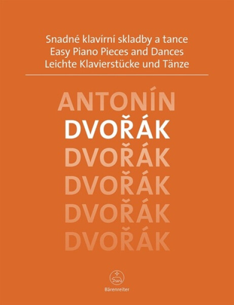 Snadné klavírní skladby a tance - Antonín Dvořák