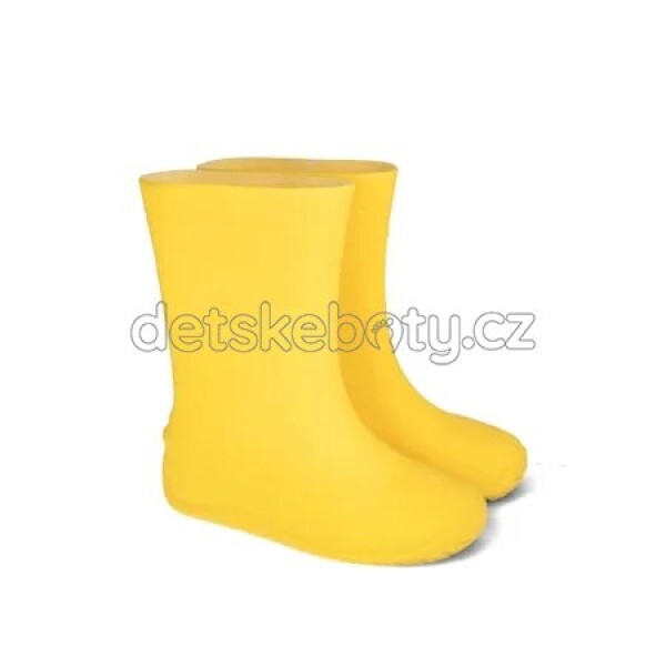 Dětské holinky BAREBOO P11351 Monsoon žlutá Velikost: 28
