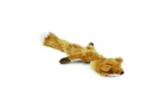 Beeztees Flatino plyš liška pískací 30cm / Hračka pro psy (KF-619625)