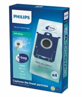 Philips FC8022/04 s-bag Prachové sáčky do vysavačů 4 ks (FC8022/04)