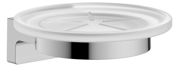 HANSGROHE - AddStoris S Mýdlenka s držákem, matné sklo/chrom 41766000