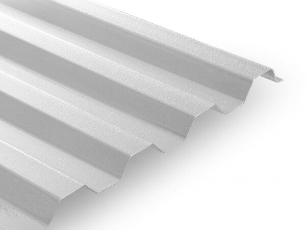 GEOMAT Polykarbonátová trapézová deska Guttagliss Makro ST čirá, 2500 x 1060 mm – cena za m²