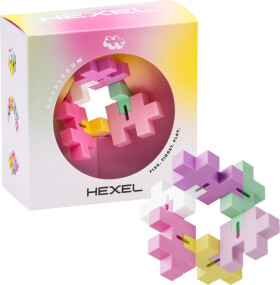Plus-Plus Hexel Bubblegum - EPEE