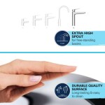 GROHE - Start Edge Umyvadlová baterie s výpustí Push-Open, chrom 23777001