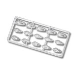 Dortisimo Polykarbonátová forma na čokoládu Diamanty