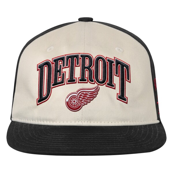 Outerstuff Dětská kšiltovka Detroit Red Wings NHL Flatbrim Arch Deadstock Snapback