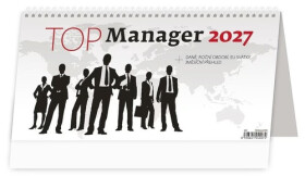 Plánovací kalendář Top Manager 2027 - stolní kalendář